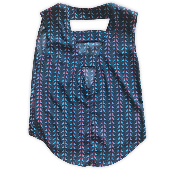 🪴3/$18 BlueRain Cut Out Back Sleeveless Top - Picture 2 of 5